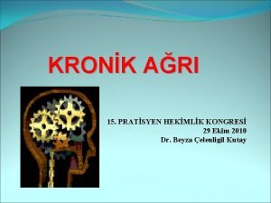 KRONK ARI 15 PRATSYEN HEKMLK KONGRES 29 Ekim