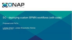 SO deploying custom BPMN workflows with code Proposal