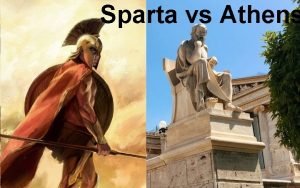 Sparta vs Athens Climate affected by the Mediterranean