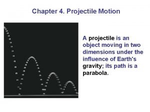 Projectile motion