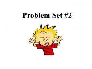 Problem Set 2 Score your own Practice FRQs