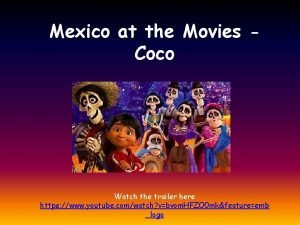 Coco movie trailer