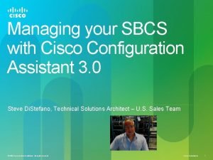 Cisco configuration assistant (cca)