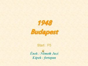 1948 Budapest Start F 5 nek Nmeth Juci