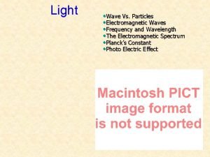 Electromagnetic waves frequency