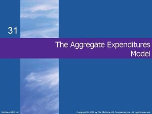 Aggregate expenditures model