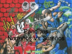 Gangas Pandillas Norteos Vs Sureos Click to edit