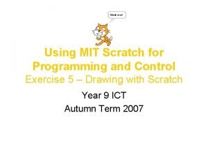 Scratch programming mit
