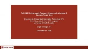 Capstone project cybersecurity