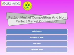 Disadvantages of perfect competition