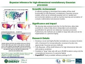 Bayesian inference for highdimensional nonstationary Gaussian processes a