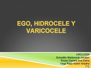 Varicocele