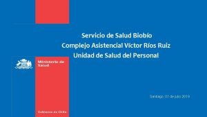 Servicio de Salud Biobo Complejo Asistencial Vctor Ros