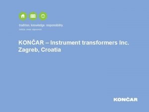 Koncar instrument transformers