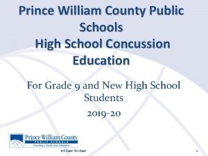 Pwcs concussion training 2021 Pwcs concussion training 2021