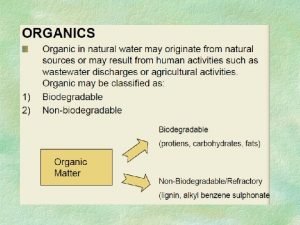 Biodegradable Wastes The biodegradable wastes are those that
