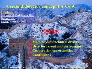 A second detector concept for Cep C F