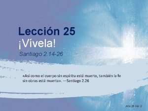 Santiago 2, 14-19