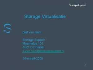 Storage virtualisatie