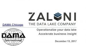 Data lake company in chicago