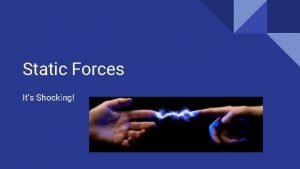Static forces meaning