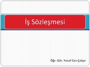 Szlemesi r Gr Yusuf Can alr SZLEMESNN TANIMI