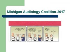 Michigan audiology coalition
