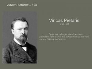 Vincui Pietariui 170 Vincas Pietaris 1850 1902 Gydytojas