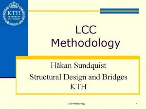 Structural design methodology