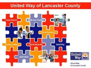 United Way of Lancaster County 1 About United
