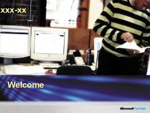 xxxxx Welcome Microsoft Office Enterprise Project Management Solution