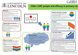 Older LGBT people and efficacy in primary care