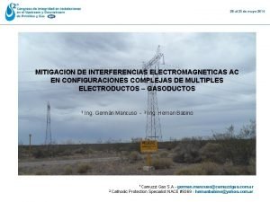 MITIGACION DE INTERFERENCIAS ELECTROMAGNETICAS AC EN CONFIGURACIONES COMPLEJAS