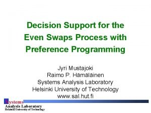 Even swap method