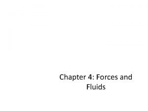 Chapter 4 Forces and Fluids LESSON 1 PRESSURE