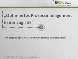 Prozessmanagement gw