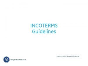 Incoterms fco