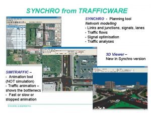 Trafficware synchro