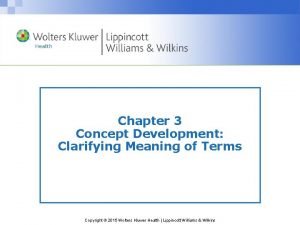 Concept development meaning Concept development meaning