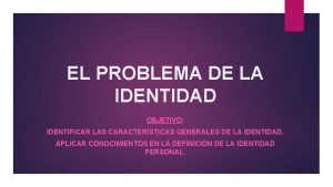 Identidad objetivo