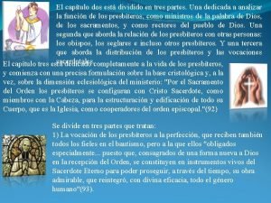 Características de la vida religiosa