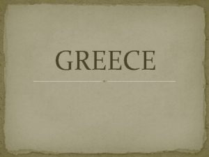 GREECE https www youtube comwatch vRRq 7 l