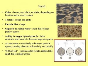 Brown sand color