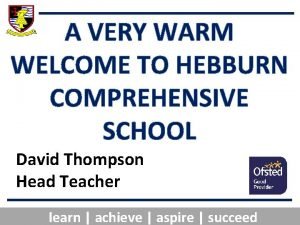 Hebburn comprehensive school uniform