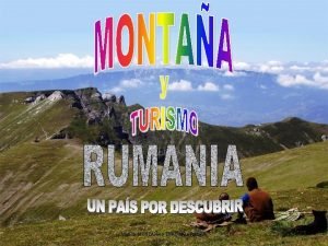 Viaje de MONTAA y TURISMO a Rumania Viaje