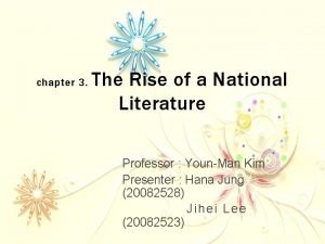 National literature definition