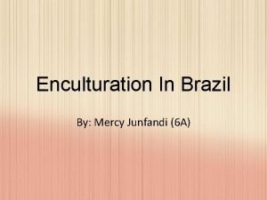 Poem about socialization and enculturation