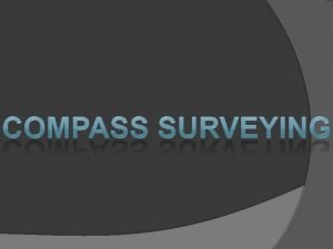Chain and compass survey