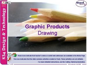 Graphic Products Drawing These icons indicate that teachers
