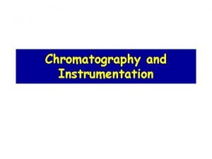 Chromatography definition